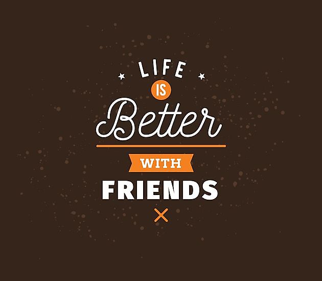 Life Is Better With Friends - Reclame en Borduurstudio An Zuidbroek