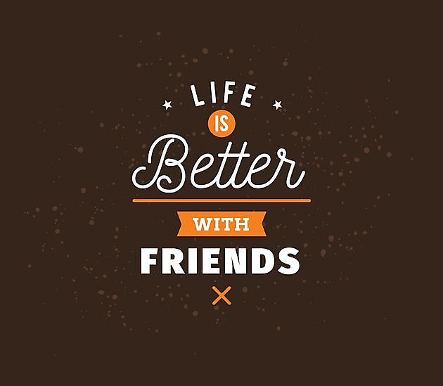 Life Is Better With Friends Reclame en Borduurstudio An Zuidbroek