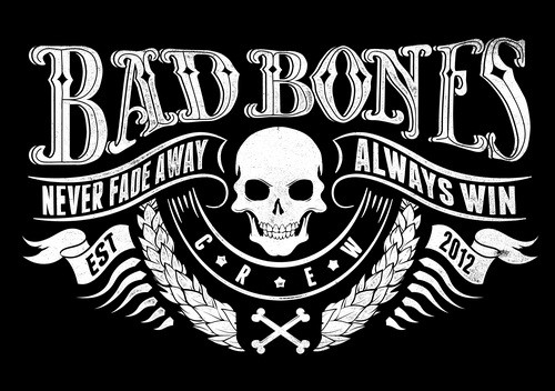 Bad Bones - Reclame en Borduurstudio An Zuidbroek