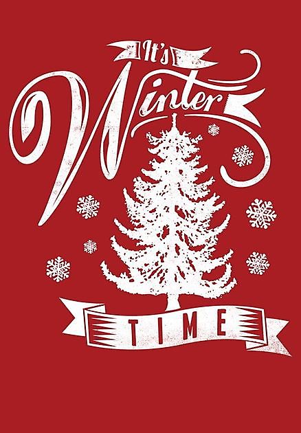 It\'s Winter Time Reclame en Borduurstudio An Zuidbroek