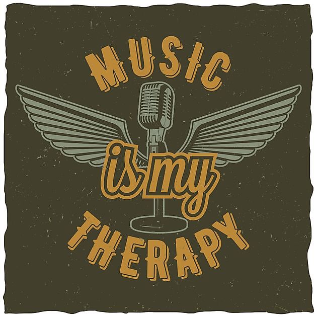 Music Is My Therapy Reclame en Borduurstudio An Zuidbroek