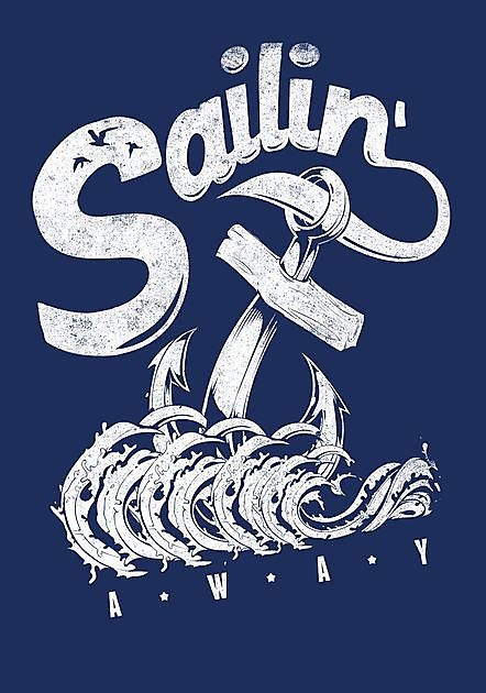 Sailin Away - Reclame en Borduurstudio An Zuidbroek