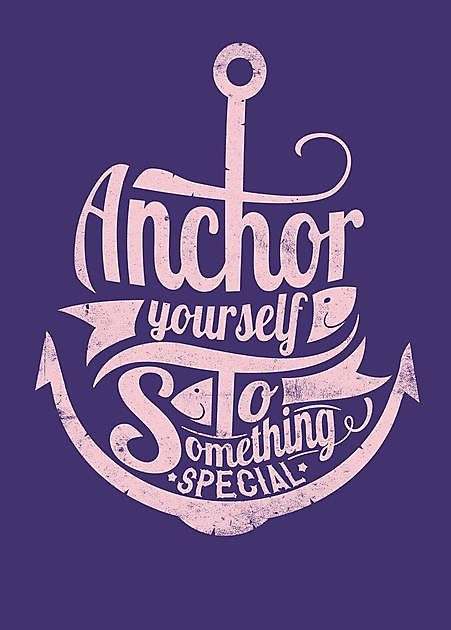 Anchor Yourself O Something Special Reclame en Borduurstudio An Zuidbroek