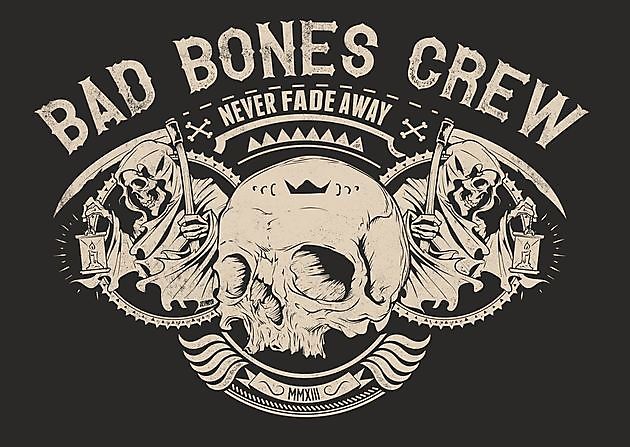 Bad Bones Crew - Reclame en Borduurstudio An Zuidbroek
