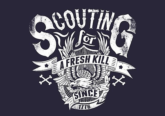 Scouting For A Fresh Kill - Reclame en Borduurstudio An Zuidbroek