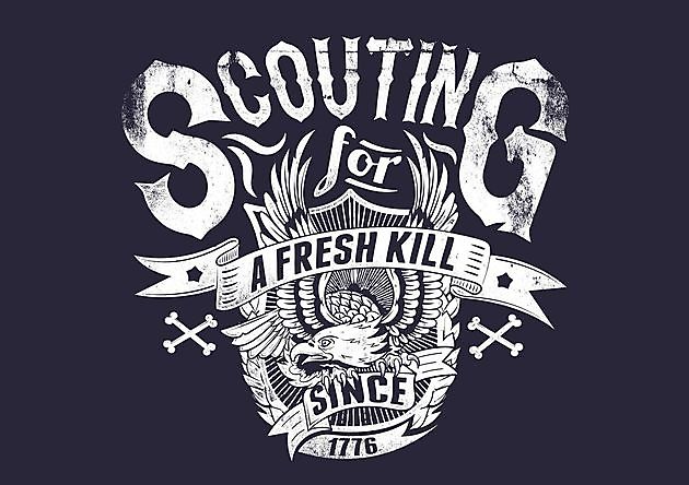 Scouting For A Fresh Kill Reclame en Borduurstudio An Zuidbroek