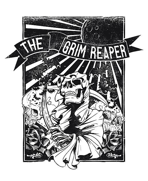 The Grim Reaper - Reclame en Borduurstudio An Zuidbroek