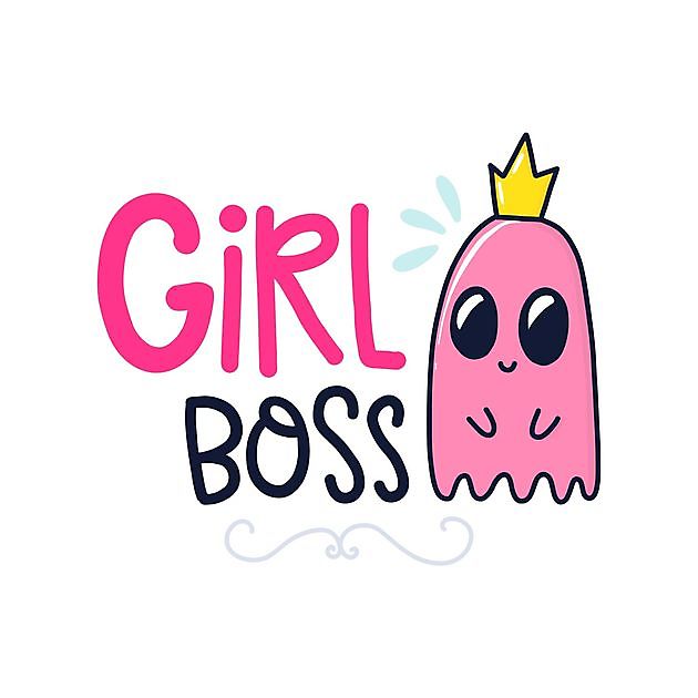 Girl Boss Reclame en Borduurstudio An Zuidbroek