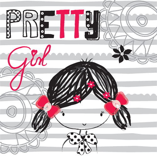 Pretty Girl - Reclame en Borduurstudio An Zuidbroek