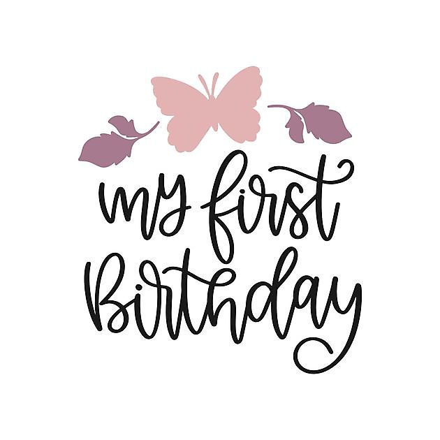 My Fist Birthday - Reclame en Borduurstudio An Zuidbroek