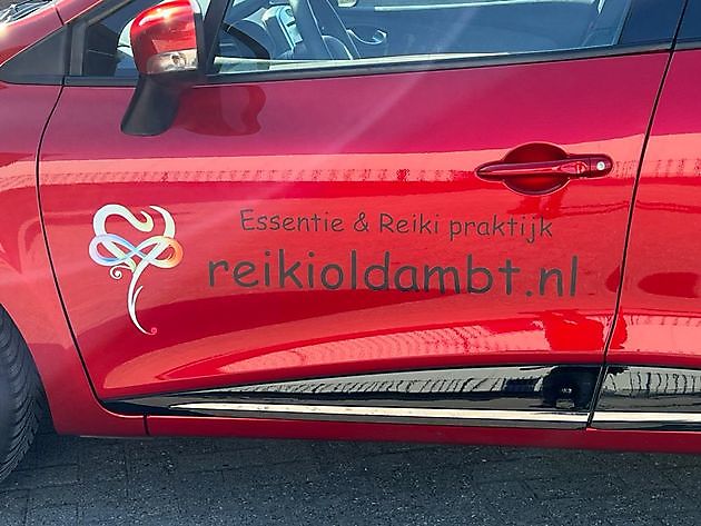 contour gesneden autobelettering - Reclame en Borduurstudio An Zuidbroek