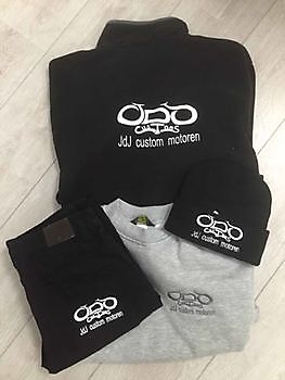 Borduren van kleding, mutsen en caps/petten Reclame en Borduurstudio An Zuidbroek