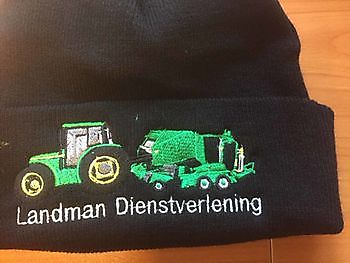 Borduren van kleding, mutsen en caps/petten Reclame en Borduurstudio An Zuidbroek