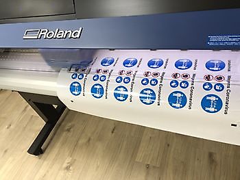 Wij leveren snel uw Coronavirus social distance stickers! Reclame en Borduurstudio An Zuidbroek