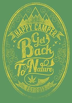 Happy Camper - Borduurstudio An Zuidbroek